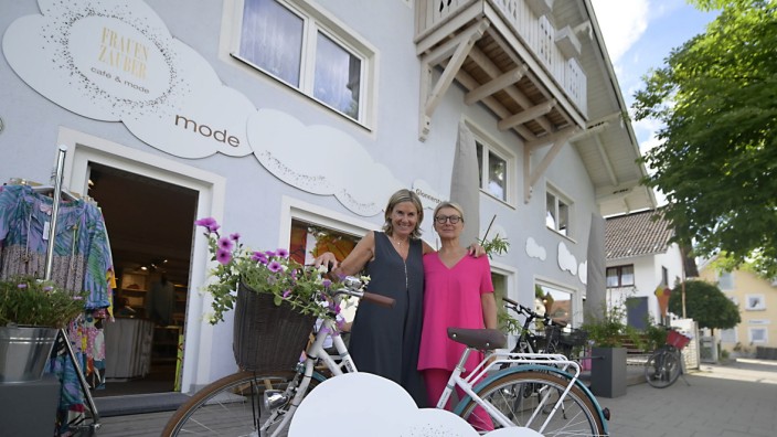 Gastronomie: Petra Niessner und Birgit Jörger (rechts) kennen sich schon lange und arbeiten jetzt zusammen im gemeinsamen Café.