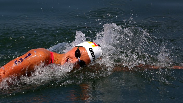 Schwimmen: Knapp an Bronze vorbei: Freiwasserschwimmerin Leonie Beck.