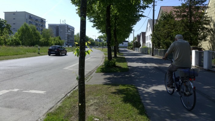 Verkehr in München: Am Ende der Schleißheimer Straße sollen die Autos in der Röhre Richtung Autobahn verschwinden.