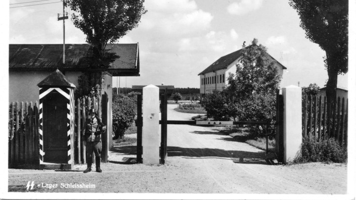 NS-Verbrechen: Im ehemaligen Lager Schleißheim, einer zur SS gehörenden Außenstelle des KZ Dachau, mussten Häftlinge von 1939 bis 1945 Zwangsarbeit verrichten.