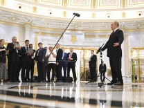 Russland und die Nato: Putins betont entspannte Haltung
