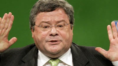 Parteitag in Erfurt: Nach sechs Jahren als Vorsitzender der Grünen tritt Reinhard Bütikofer ab.