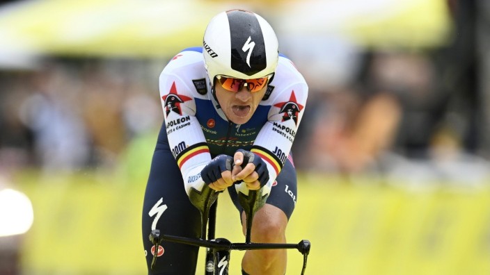 Tour de France: Yves Lampaert schiebt sich überraschend vor die Favoriten.