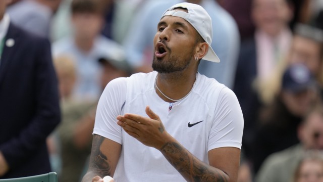 Wimbledon: On the pitch and especially on the chair, Nick Kyrgios is constantly talking and mumbling to himself, the English call it that 