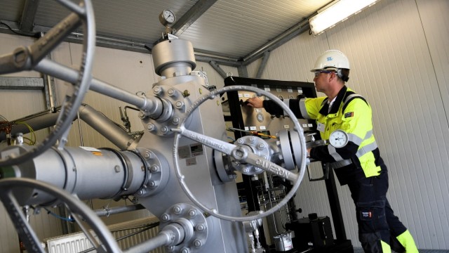 Energie: Wenn kaum noch Gas in Europa ankommt, dann bleiben auch die Speicher leer. Im Bild: Eine Gasspeicher-Anlage von Uniper in Bierwang.