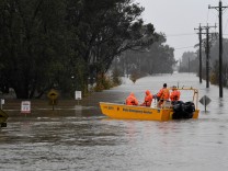 Australien: Überschwemmungen im Großraum Sydney