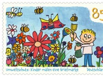 Leute: Kinderzeichnung schmückt 3,6 Millionen Briefmarken
