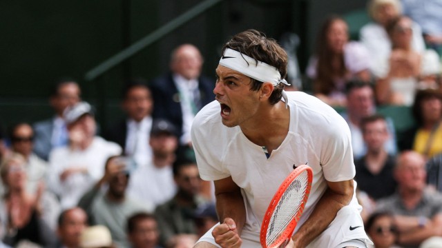 Wimbledon: Er litt und kämpfte auch: Taylor Fritz aus den USA trieb Nadal bis an dessen körperliche Grenzen.