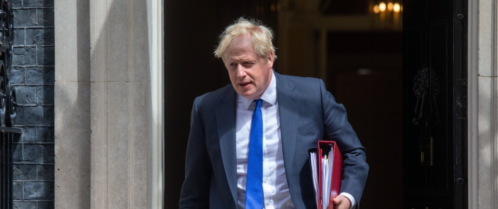 Großbritannien: Boris Johnson verlässt Downing Street Nr. 10