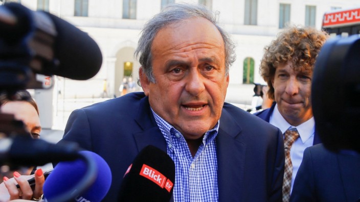 Fifa-Prozess: Michel Platini nach seinem Freispruch in Bellinzona.