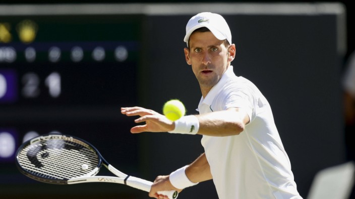 Wimbledon: Novak Djokovic ist auch im Endspiel Favorit.