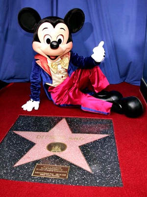 Mickey Mouse, Hollywood Walk of Fame