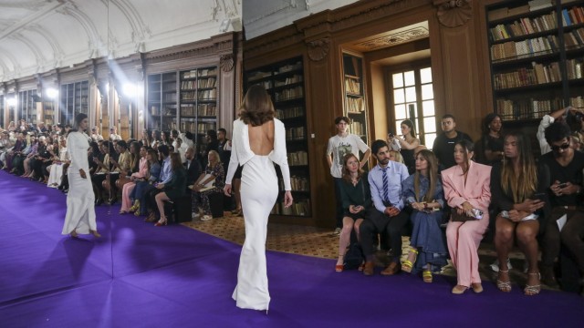 Haute Couture: Niemand verzichtet auf eine physische Veranstaltung. Hier eine Robe von Alexis Mabille.