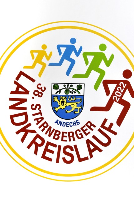 Starnberger Landkreislauf 2022: Da geht's lang: das diesjährige Logo des Landkreislaufs.