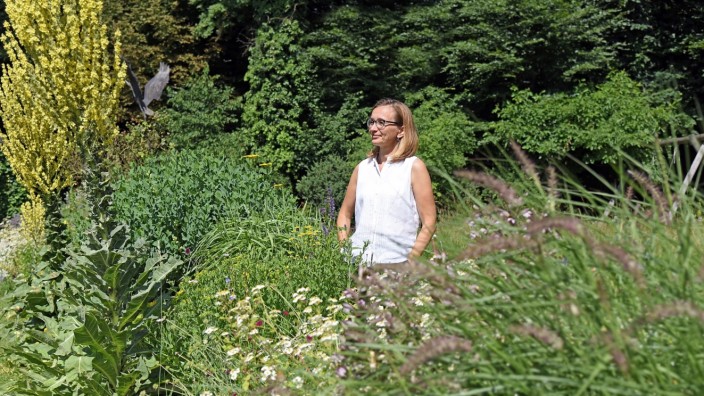 SZ-Interview: Landschaftsgärtnerin Katrin Kronenbitter hat selbst einen großen Garten.