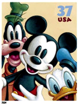 Disney-Briefmarke
