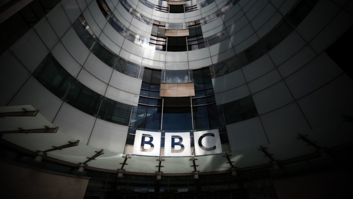 Großbritannien: Hauptquartier der angeschlagenen BBC in London.