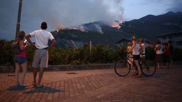 آتش سوزی جنگل های فرانسه، اسپانیا، پرتغال، ایتالیا