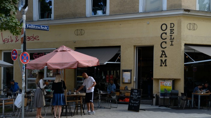 Occam Deli: Das Occam Deli am Wedekindplatz in Schwabing ist ein guter Ort zum Frühstücken.