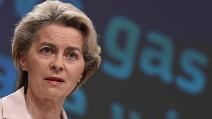 Gasmangel: Um 15 Prozent will EU-Kommissionspräsidenten Ursula von der Leyen den europäischen Gasverbrauch senken.