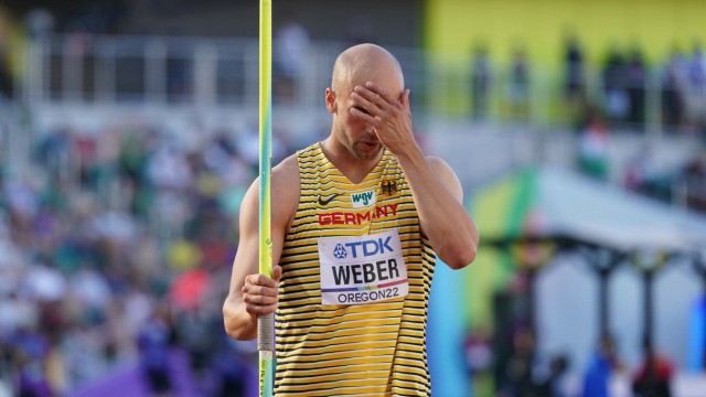 Deutsche Staffel bei der Leichtathletik-WM: Enttäuscht trotz Weltklasseleistung: Julian Weber.