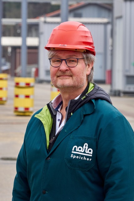 Energiekrise: Thomas Rupprich, Geschäftsführer der Bayernugs, die den Speicher in Wolfersberg vermarktet. Für den technischen Betrieb ist das Unternehmen Nafta zuständig.