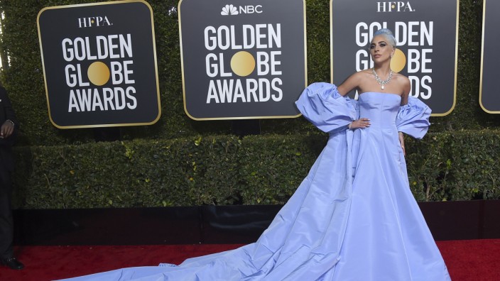 Hollywood: Lady Gaga bei der Verleihung der Golden Globes 2019.