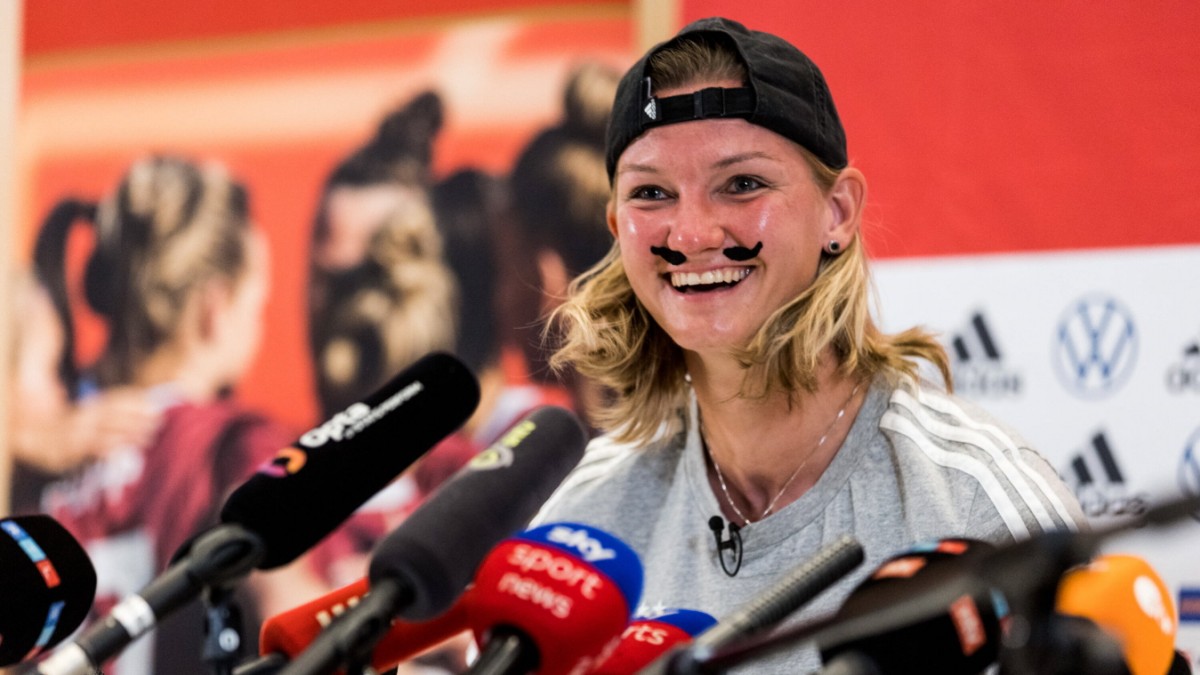 Alexandra Popp before the EM final: the captain wears a mustache – sport