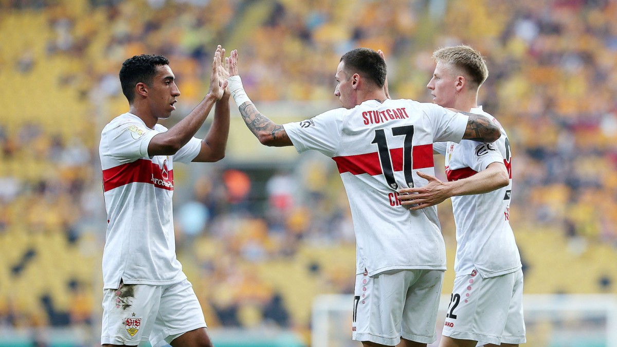 DFB Cup: Stuttgart narrowly wins in Dresden, Nuremberg continues – Sport