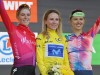 Tour de France der Frauen 2022: Annemiek van Vleuten im gelben Trikot
