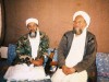 FILE PHOTO: Osama bin Laden with advisor Ayman al-Zawahiri during interview