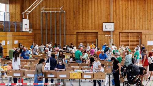 Gröbenzell: Der Gröbenzeller Bücherflohmarkt findet nach zwei Jahren Pause mit mehr Abstand zwischen den Tischen statt.