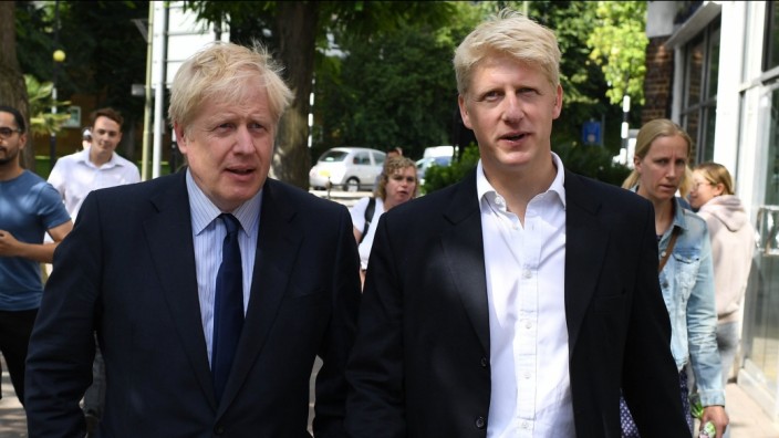 Großbritannien: Boris Johnson und sein Bruder Jo Johnson