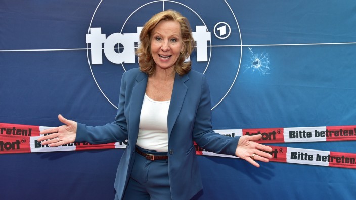 ARD: Vor drei Monaten, in einer anderen Zeit: Patricia Schlesinger bei der Premiere eines RBB-"Tatorts" im Mai.