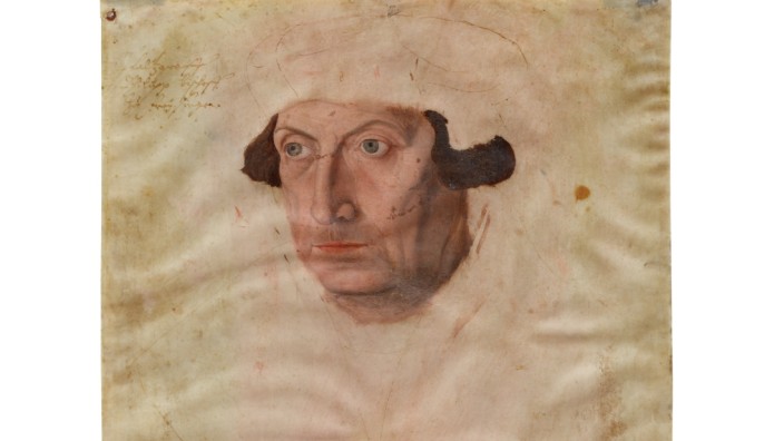 Einblick ins Museum: Das Porträt von Bischof Philipp von der Pfalz stammt von Peter Gertner. Es ist auf Pergament gemalt.