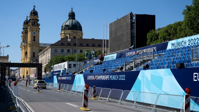 European Championships: Mitten durch die Innenstadt führen die Strecken, die beim Gehen und beim Marathon zu bewältigen sind.