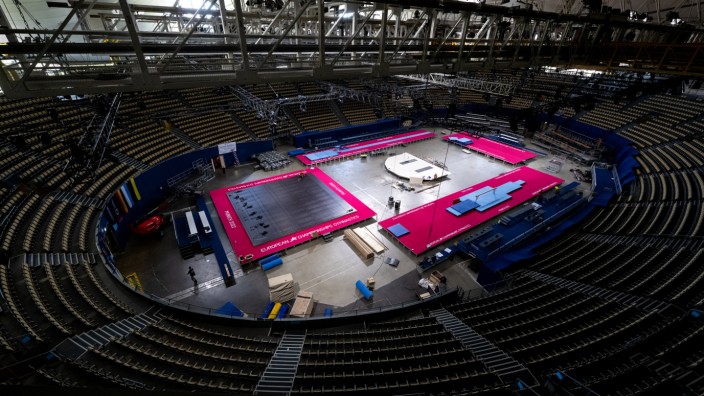 Sport: In diesem Jahr fanden in der Münchner Olympiahalle noch Wettbewerbe der European Championships statt - 2024 sollen hier dann Spiele der Handball EM ausgetragen werden.