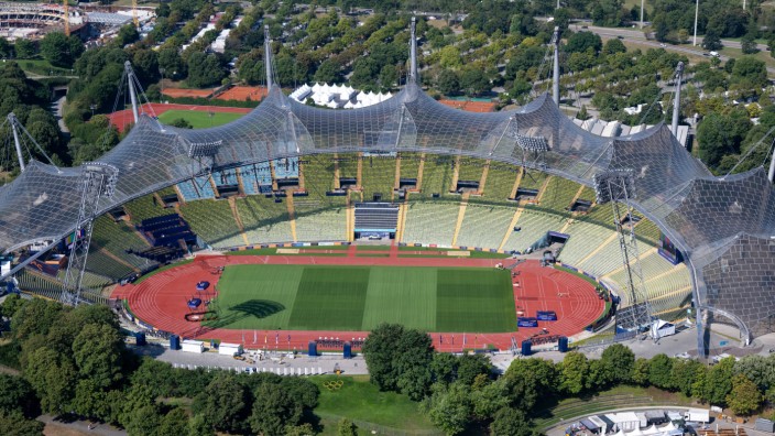 Sommerspiele: Olympiastadion und Olympiapark waren 1972 Schauplatz der Sommerspiele - zuletzt fanden im Sommer 2022 die European Championships dort statt.