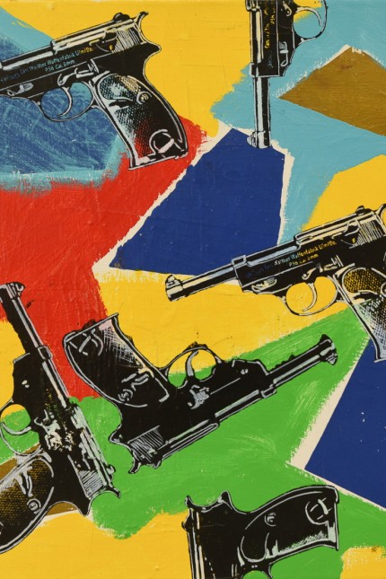 Ausstellung im Rathaus Icking: "Color instead of weapons".