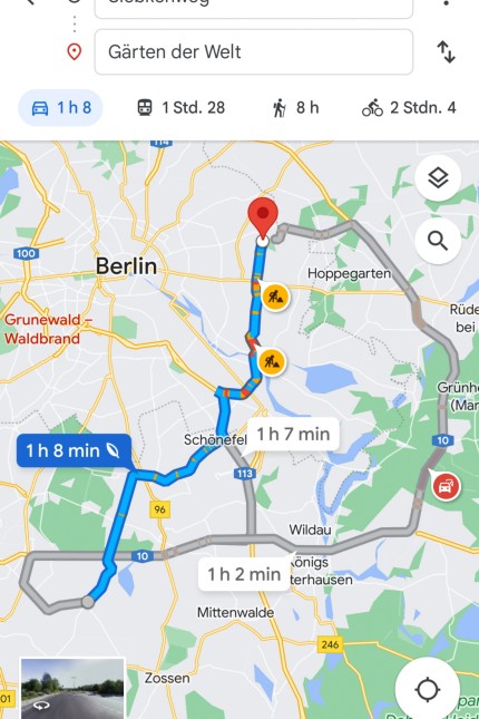 Navigation: Sechs Minuten länger fahren, aber bis zu 35 Prozent Sprit sparen - die neue Funktion von Google Maps will dies ermöglichen.