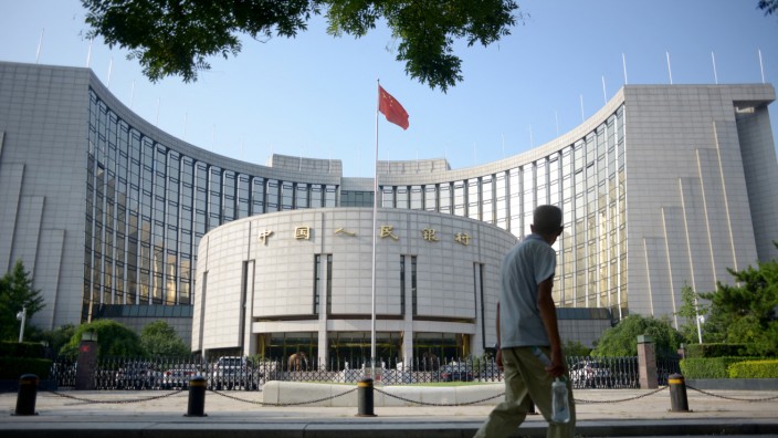 Börse: Ein Ort, an dem gewissermaßen antizyklisch gearbeitet wird: Die chinesische Volksbank in China, die gerade die Leitzinsen gesenkt hat.