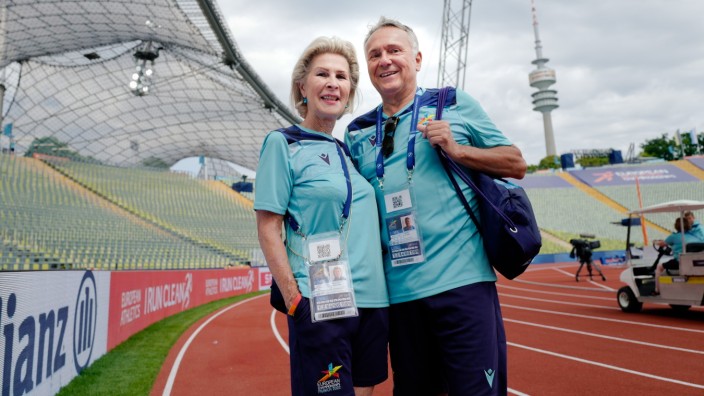 European Championships: Sie haben schon bei den Olympischen Spielen 1972 geholfen - und nun sind Barbara Mehling-Bratz und Axel Birkmann bei den European Championships wieder mit dabei.