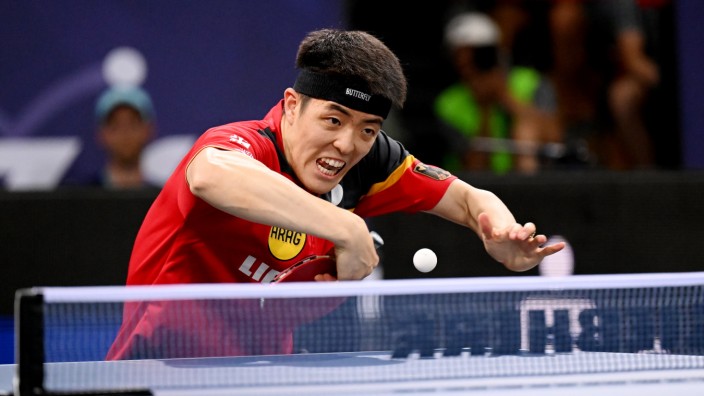 Tischtennis bei den European Championships: Wer Boll aus dem Turnier wirft, sollte auch den Titel holen, fand Dang Qiu - und setzte das dann auch in die Tat um, mit erstaunlich reifen Leistungen.