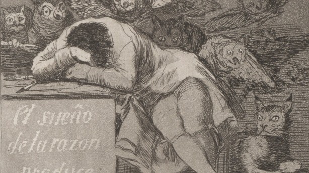 Thilo Sarrazin: Das alte Motiv der Vernunftkritik, hier von Francisco de Goya: "Der Schlaf der Vernunft gebiert Ungeheuer". Eher handwerklich als kunstvoll befasst sich Thilo Sarrazin mit dem Thema - dahingestellt bleibt die Frage, ob er dafür prädestiniert ist.