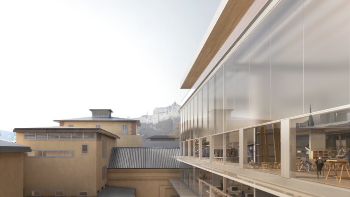 Festspiele: Pläne der Architekten für den Festspielbezirk in Salzburg, der aufwendig erneuert und erweitert werden soll.