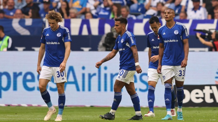 1:6 gegen Union Berlin: Bezeichnende Körpersprache: Es lief nichts zusammen gegen Union Berlin für die Spieler von Schalke 04.