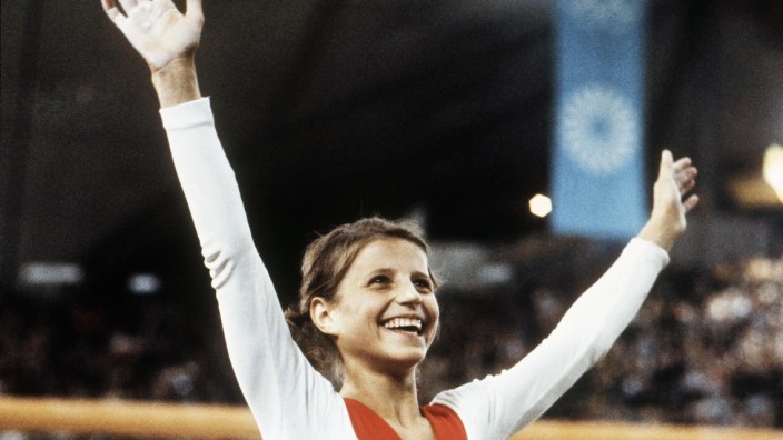 Olga Korbut bei Olympia 1972: Liebling der Münchnerinnen und Münchner: Olga Korbut