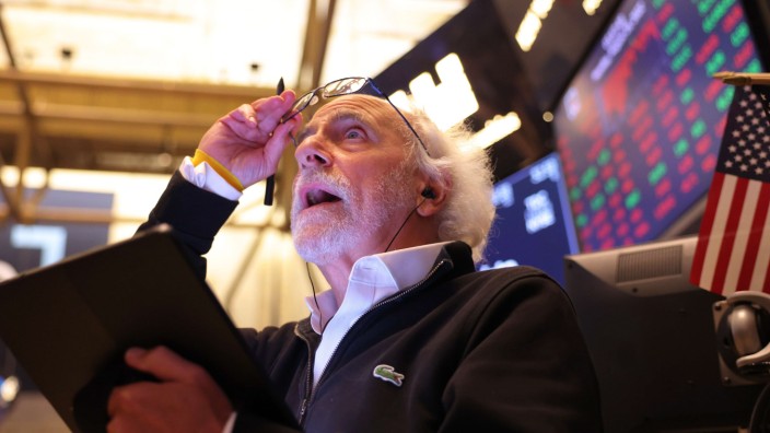 Crash-Prophezeiung: Was bringt die Zukunft? Die Börse, hier in New York, ist immer auch eine Wette auf das, was kommen könnte.