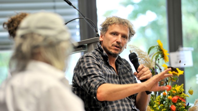 Fünfseen-Festival: Regisseur und Drehbuchautor Marcus H. Rosenmüller in der Diskussionsrunde.