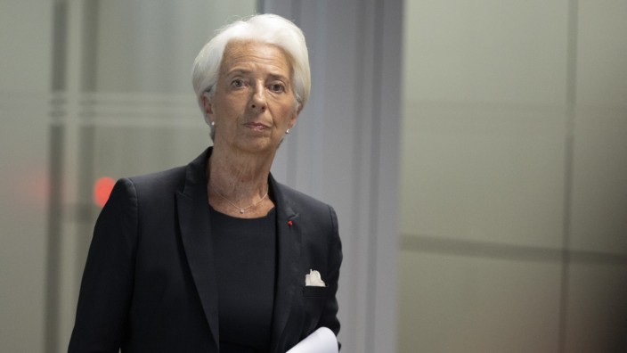 Christine Lagarde, Präsidentin der EZB